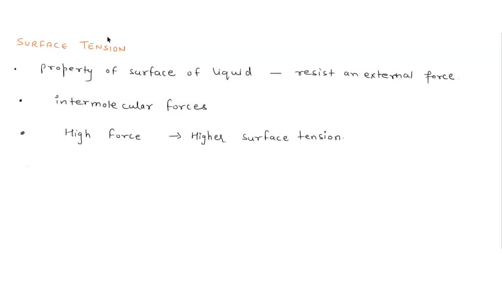 SOLVED Which of the following molecules would have the highest surface