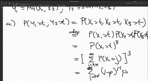 12-let-x_1-x_2-and-x_3-be-independent-and-identically-distributed-random-variables-according-to-the-geometric-model-with-parameter-p-where-p-in-01-that-is-the-probability-function-of-x_1-is-px_1-j-1-p