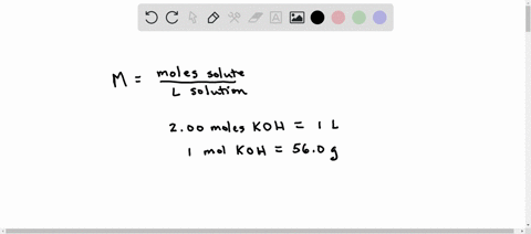 how-many-grams-of-koh-are-needed-to-prepare-250-milliliters-of-a-200-m-solution-of-koh-formula-mass-560-81464