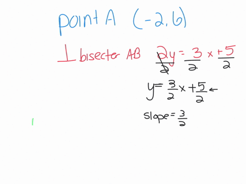 the-point-a-has-coordinates-2-6-the-cquation-of-the-perpendicular-biscctor-of-the-line-ab-is-2y-35-find-the-equation-o-ab-3-find-thc-coordinates-o-b-13-53768