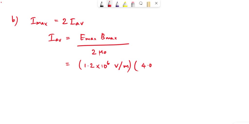 SOLVED: The magnetic field in an electromagnetic wave has a peak value ...