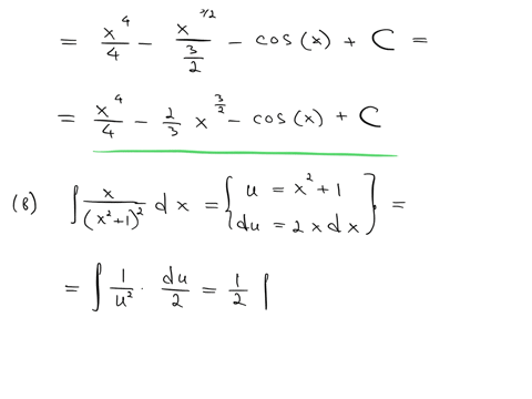 a-x3-x-sinx-dx-b-xx2-12dx-c-x-cosx2-dx-0-d-x5lnx-dx