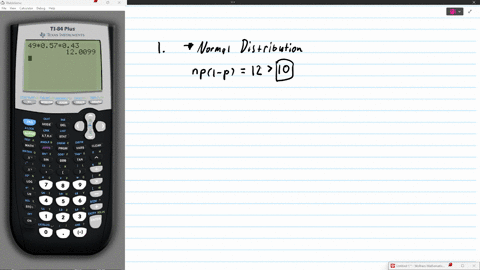 using-the-ti-84-calculator-1-what-sampling-distribution-will-you-use-do-you-think-the-sample-size-is-sufficiently-large-explain-2-use-the-value-of-the-sample-test-statistic-to-find-the-corresponding-z