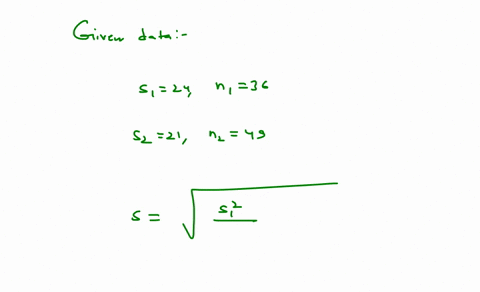 3-calculate-the-standard-error-from-the-following-descriptive-statistics-s1-24-s2-21-n1-36-n2-49