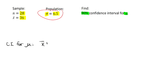 you-measure-28-randomly-selected-textbooks-weights-and-find-they-have-a-mean-weight-of-36-ounces-assume-the-population-standard-deviation-is-65-ounces-based-on-this-construct-a-90-confidence-99332