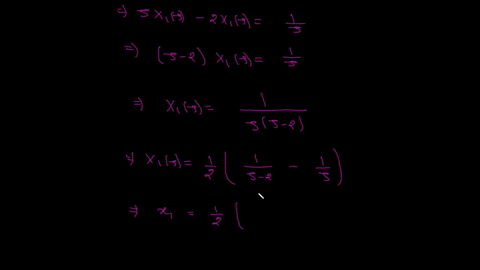 solve-the-following-differential-equations-using-laplace-transform-dx1dt-2-x1-1-with-x1-00-5-dydt-4y-2-with-y-01-86822