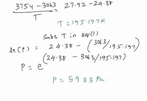 935-in-the-vicinity-of-the-triple-point-the-vapor-pressure-o-liquid-ammonia-in-fascals-is-rerresented-by-3063-in-p-2438-this-is-the-equatiun-of-the-liquid-vapor-boundary-curve-in-similarly-h-89344