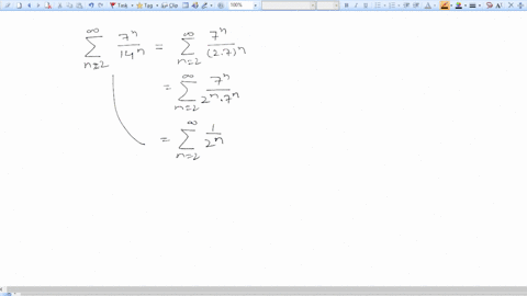 point-use-the-formula-for-the-sum-of-a-geometric-series-to-find-the-sum-or-state-that-the-series-diverges-enter-div-for-a-divergent-series-7n-14-n2-s-90756