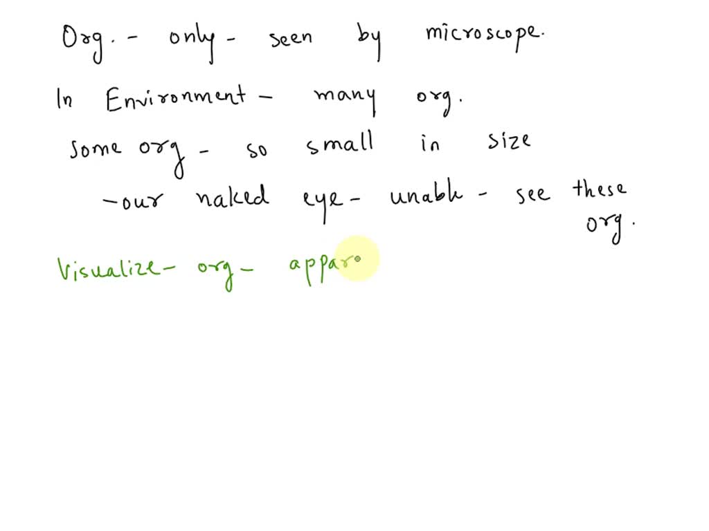 SOLVED Living organisms like germs that are essential to countless