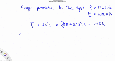 the-pressure-of-an-automobile-tire-is-measured-to-be-190-kpa-gage-before-a-trip-and-215-kpa-gage-after-the-trip-at-a-location-where-the-atmospheric-pressure-is-95-kpa-if-the-temperature-of-a-13534