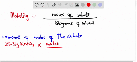 in-how-many-grams-of-water-should-2531-g-of-potassium-nitrate-kno3-be-dissolved-prepare-a-01982-m-solution-to-51288