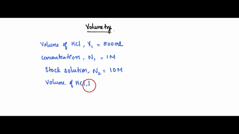 describe-how-you-might-use-a-volumetric-flask-to-prepare-500-ml-of-a-10m-hcl-aq-solution-starting-from-a-stock-solution-of-10m-hcl-aq-44832