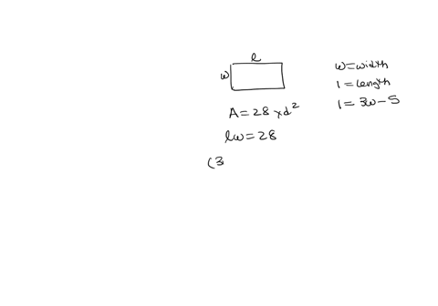 the-area-of-a-rectangle-is-28-yd-and-the-length-of-the-rectangle-is-5-yd-less-than-three-times-the-width-find-the-dimensions-of-the-rectangle_-length-6-2-width-dyd-56773