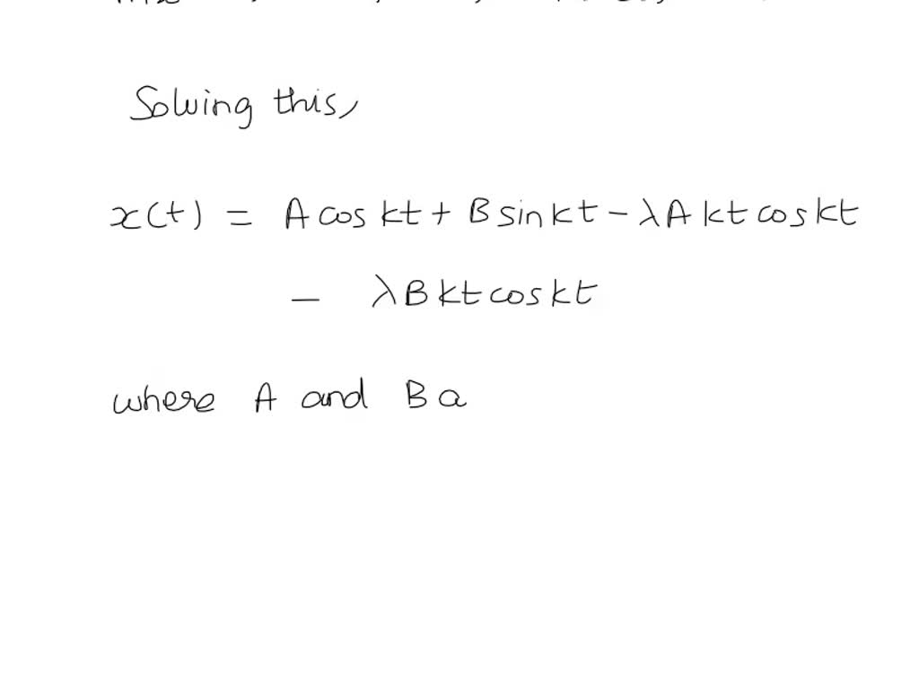 SOLVED: Problem #2: The mass is suspended on a spring and taken out of ...
