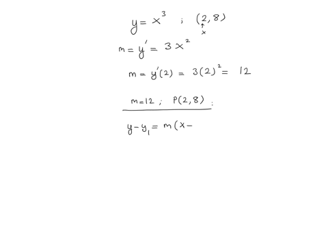 find-an-equation-for-the-tangent-line-to-the-curve-at-the-given-point-then-sketch-the-curve-and-tangent-line-together-yx3-28