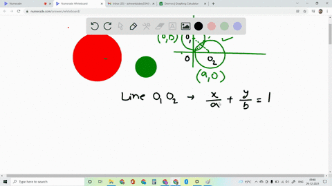 length-of-the-common-chord-of-the-circles-x-a2y2a2-and-x2y-b2b2-a-frac2-a-bab-b-fraca-bab-c-frac2-a-58713