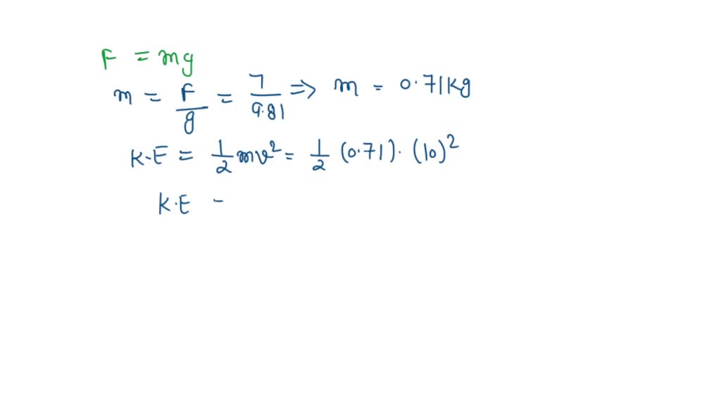 SOLVED: Using the principle of conservation of mechanical energy ...