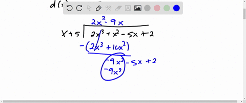 a-polynomial-px-and-a-divisor-dx-are-given-use-long-division-to-find-the-quotient-qx-and-the-remainder-rx-when-px-is-divided-by-dlx-and-express-plx-in-the-form-dx-qlx-rx-px-2x3-x2-_-sx-2-dx-28737