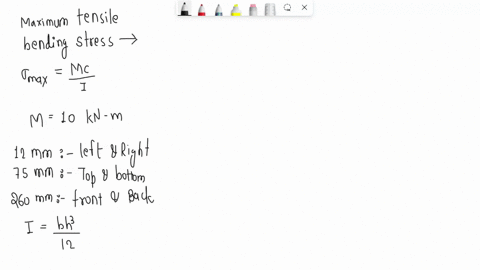 full-answer-and-step-thanksit-must-be-correct-assignment2-1-part-a-consider-the-beam-in-figure-1-subjected-to-a-moment-otm10kn-m-determine-the-maximum-tensile-bending-stress-in-the-beam-expr-71424