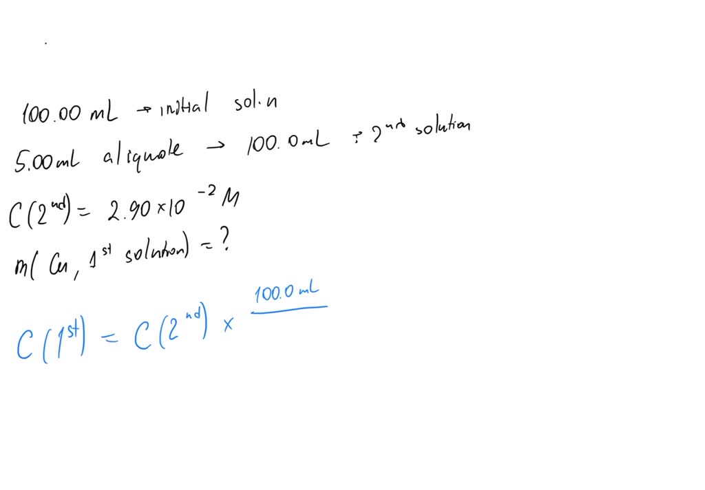 SOLVED A student dissolves a Jefferson nickel to make 100.00 mL of solution in a volumetric