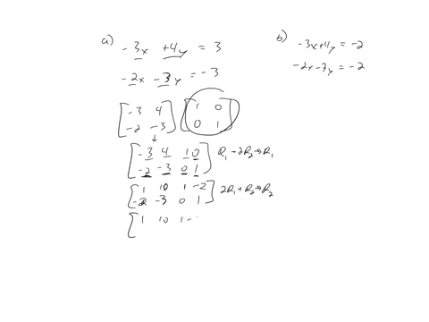 consider-the-following-two-systems-a-leftbeginarrayll-3-x4-y-3-2-x-3-y-3-endarrayright-b-leftbeginarrayl-3-x4-y-2-2-x-3-y-2-endarrayright-i-find-the-inverse-of-the-common-coefficient-matrix-of-the-two