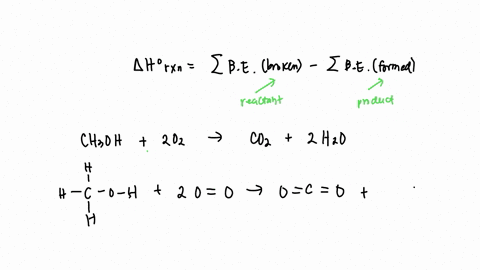 draw-each-of-the-molecules-shown-as-reactants-and-products-in-the-following-equation-so-you-can-evaluate-all-the-bonds-in-the-molecules-then-use-the-table-of-bond-energies-listed-below-to-determine-th