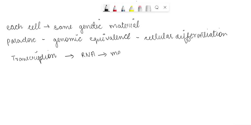 SOLVED All cells in an organism contain the same genes; however, the