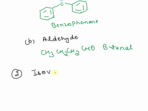 give-a-valid-structure-of-a-compound-that-contains-the-following-functional-groups-an-aromatic-ketone-an-aldehyde-which-test-can-you-use-to-distinguish-between-isovaleraldehyde-and-cyclohexa-60821