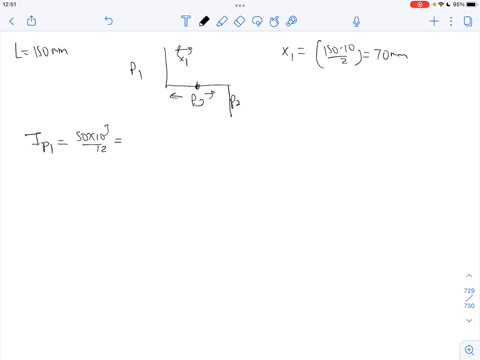 determine-the-moment-of-inertia-and-the-radius-of-gyration-of-the-shaded-area-with-respect-to-the-y-axis-consider-l-150-mm-h-s0-mm-i-mm-m-wl-the-moment-of-inertia-is-106-mm4-the-radius-of-gy-05801