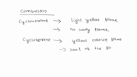 combustion-this-may-be-an-instructor-demonstration-materials-evaporating-dish-unknowns-wooden-splints-matches-cyclohexane-cyclohexene_-toluene_-b-working-in-the-hood-place-5-drops-carefully-50776