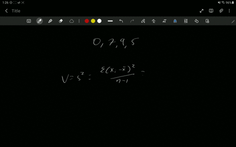 find-the-variance-for-the-given-sample-data-round-your-answer-to-one-more-decimal-place-than-the-original-data-0-7-9-5