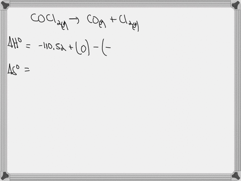 using-enthalpies-of-formation-calculate-h-for-the-following-reaction-at-25c-also-calculate-s-for-the-reaction-from-standard-enthalpies-at-25c-use-these-values-to-calculate-g-for-the-reaction-at-this-t