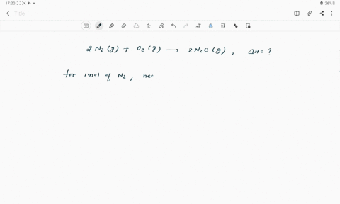 when-n2g-reacts-with-o2g-according-to-the-following-reaction-821-kj-of-energy-are-absorbed-for-each-mole-of-n2g-that-reacts-complete-the-following-thermochemical-equation-2n2g-o2g2n2og-h-___-71079