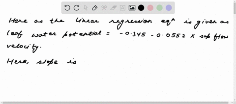 1-below-is-the-least-squares-regression-output-for-tree-2-simple-linear-regression-results-dependent-variable-leaf-water-potential-independent-variable-sap-flow-velocity-leaf-water-potential-11268
