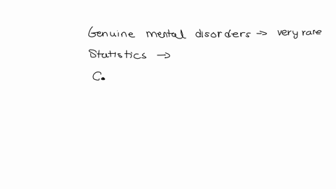 your-friend-believes-that-genuine-mental-disorders-are-very-rare-and-that-most-people-who-claim-to-have-them-are-likely-having-problems-of-living-or-are-exaggerating-which-of-the-following-s-59726