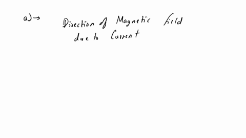 magnetic-field-patternsa-sketch-the-resulting-magnetic-field-patterns-and-their-direction-when-a-current-carrying-conductor-represented-by-a-circle-with-a-dot-is-placed-between-the-two-pole-43585