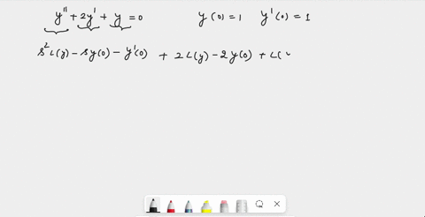 14use-the-laplace-transform-to-solve-the-given-initial-value-probl-lem-y-2y-y-0-yo-1-and-y0-1-17087