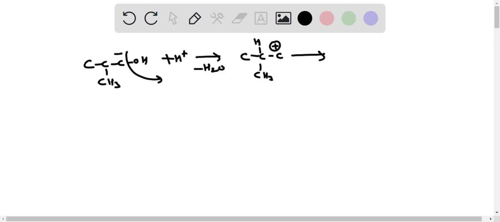 SOLVED: In the acid-catalyzed dehydration of 2-methyl-1-propanol, what ...