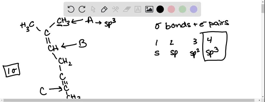 SOLVED: The hybridization of the C atom in CS2 is Select one: Sp Sp2 ...