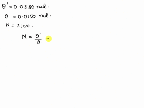 an-object-has-an-angular-size-of-00150-rad-when-placed-at-the-near-point-210-mathrmcm-of-an-eye-wh-5-90761