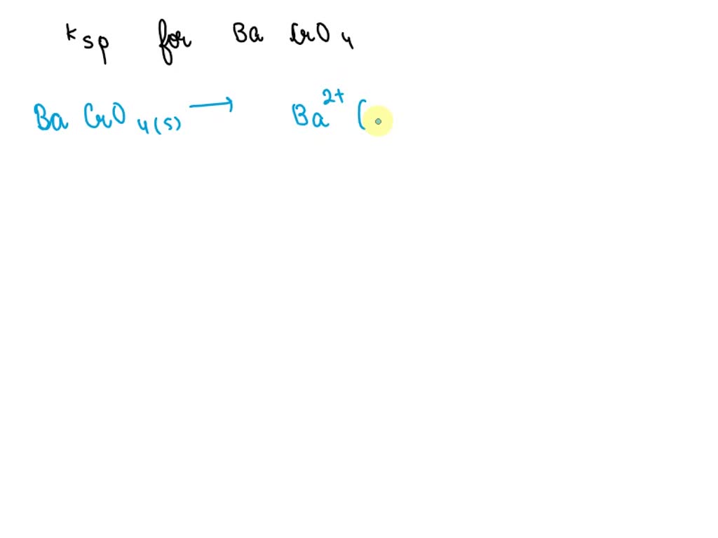 Solved Write The Solubility Product Constant Expression And Solve It In Terms Of S Solubility 5082