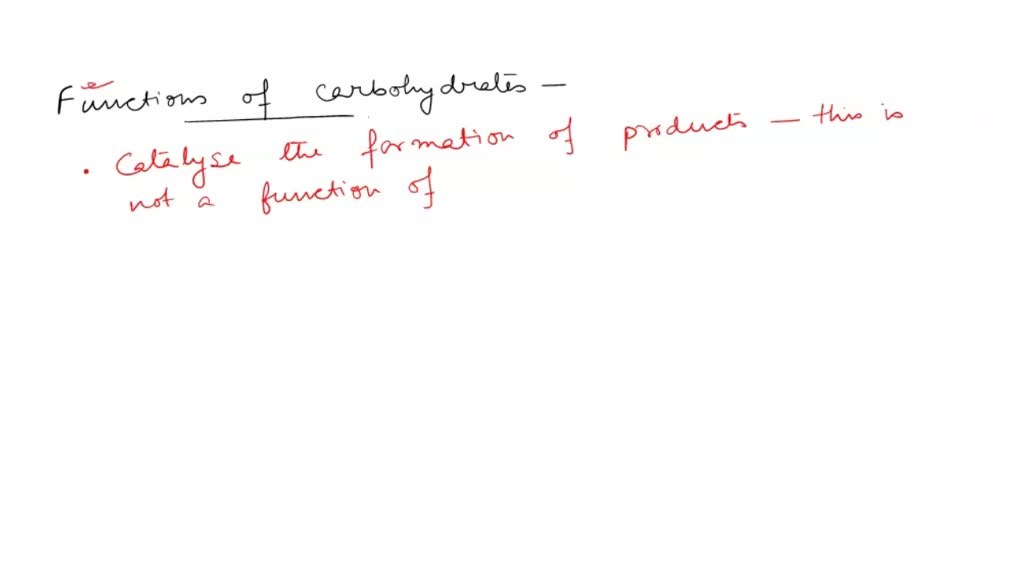 solved-biological-functions-of-carbohydrates-the-chemical-structure-of