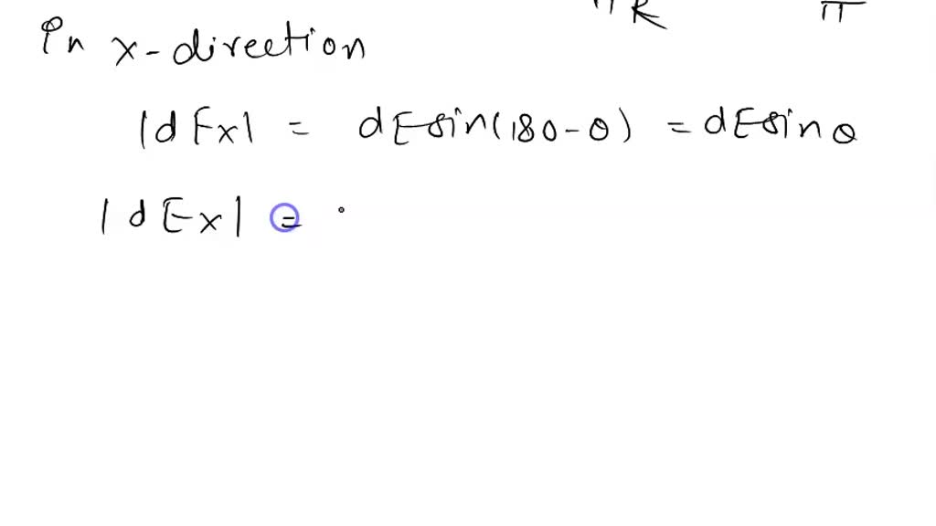 SOLVED Problem 6 5/7 points (graded) Consider a thin plastic rod bent into a semicircular arc