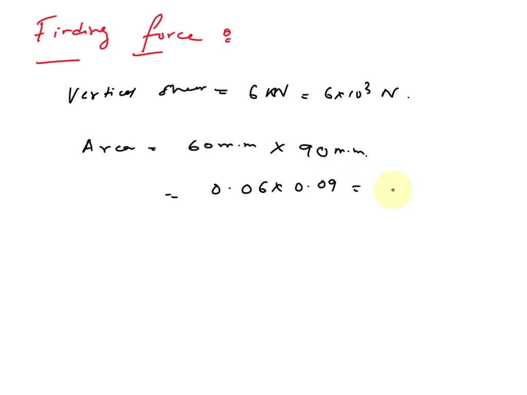 SOLVED: 8) The built-up timber beam is subjected to a 6 kN vertical ...