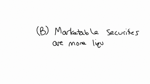 which-of-the-following-is-not-a-reason-for-firms-to-own-marketable-securities-1-marketable-securities-serve-as-a-substitute-for-cash-balances-2-marketable-securities-are-more-liquid-than-cash-balances