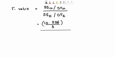 given-the-following-anova-table-calculate-the-f-ratio-and-the-f-critical-values-anova-for-regression-ss-df-10258-14198-10-24456-13-source-group-error-total-ms-f-ratio-226-f-critical-371-f-ra-09591