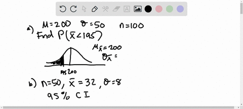 1-a-large-population-has-a-mean-of-200-and-a-standard-deviation-of-50-a-sample-of-size-100-will-be-taken-and-the-sample-mean-top-enclose-x-will-be-used-to-estimate-the-population-mean-so-pro-61272