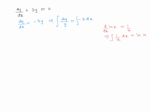 solve-the-following-linear-differential-equation-dydx3y0-54434