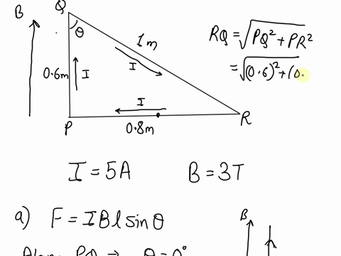 magnetic-force-and-torque-the-triangular-loop-wire-shown-figure-carries-current-5-a-in-the-direction-shown-the-loop-is-in-unilorm-magnetic-field-that-has-magnitude-b-3-t-and-the-same-directi-16563