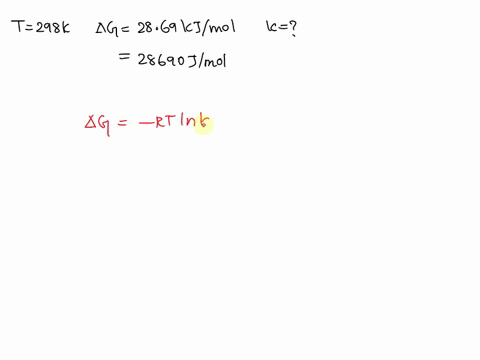 what-is-the-value-of-k-for-this-aqueous-reaction-at-298-k-delta-g2869-kjmol-ab-cd-53096